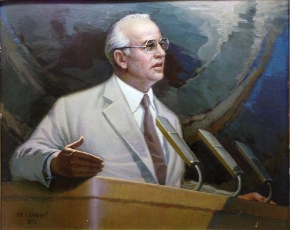 «Мир победит. М.С. Горбачев» 1987 - Семенов Александр Иванович