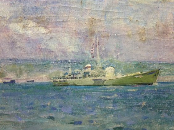 «На Малой Земле. Л.И. Брежнев»-Кривенко Михаил Ильич