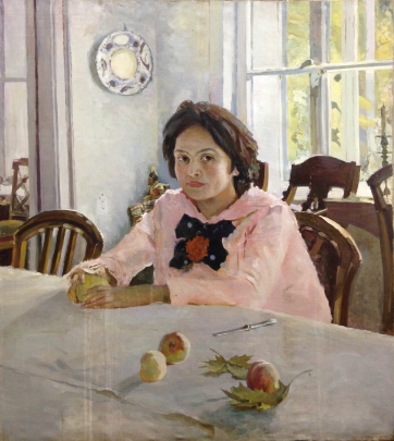«Девочка с персиками» 1900-1950  - «Девочка с персиками»