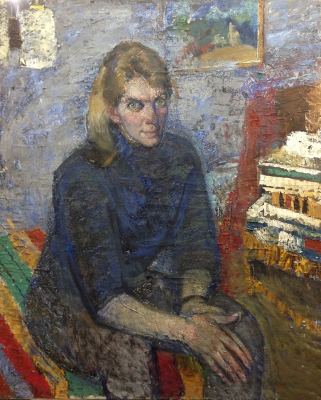 «Портрет студентки» 1971 - Хмельницкий Александр Анатольевич
