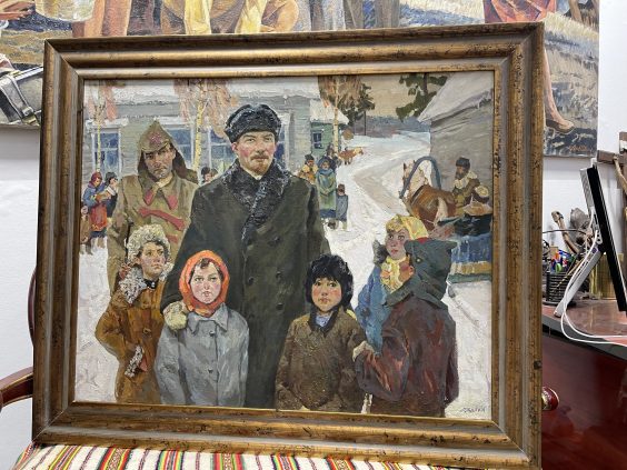 «Ленин и дети»-Кокин Михаил Александрович