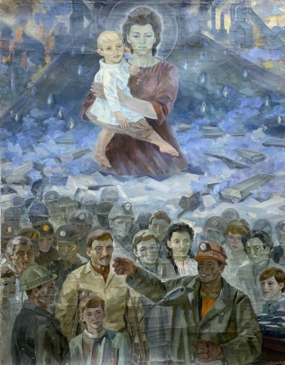 «Шахтерская Мадонна» 1990 - Журавлев Виктор Никифорович