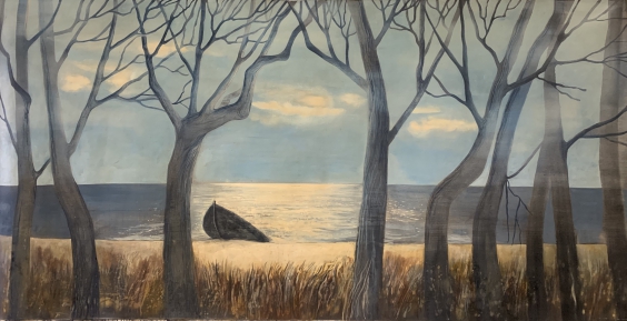 Пейзаж «Кинбурнская коса» 1970 е - Пейзаж «Кинбурнская коса»