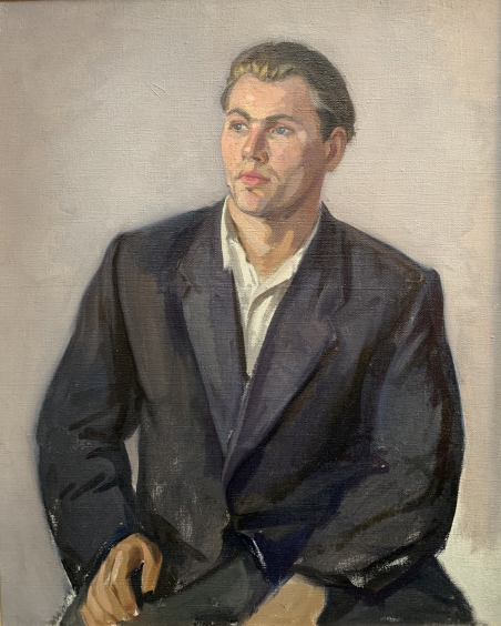 Портрет «Шахтопроходчик» 1959 - Чалый Николай Федорович