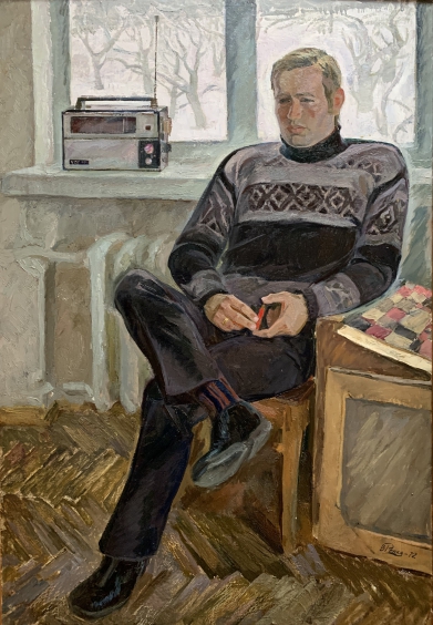 «Портрет мужа» 1972 - Репка Вера Александровна