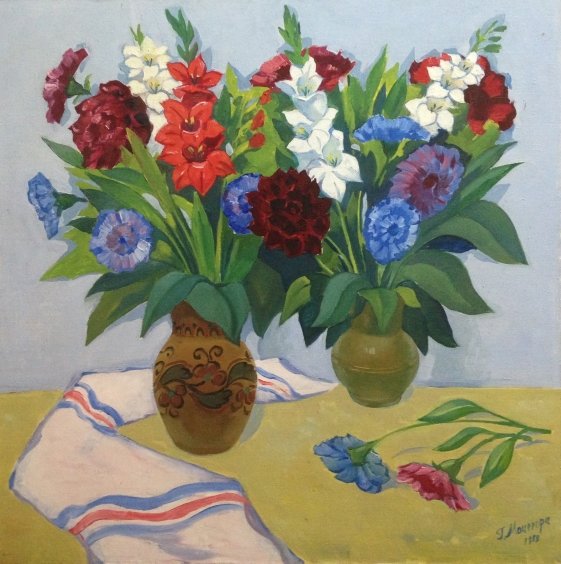 “Gladioluses” 1988 - Мацегора Григорий Прокопович