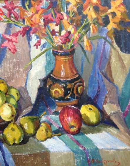 “Flowers and fruits”-Baidukov Alexander Vasilyevich